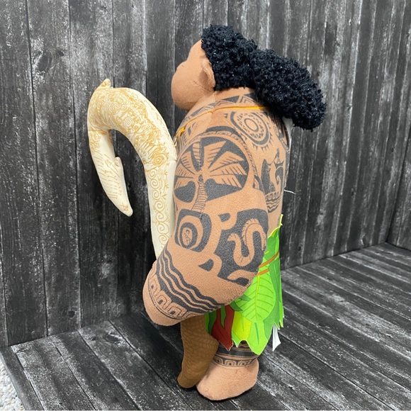 Disney Toys Disney Talking Maui Moana Fiji Hook Plush Doll Poshmark